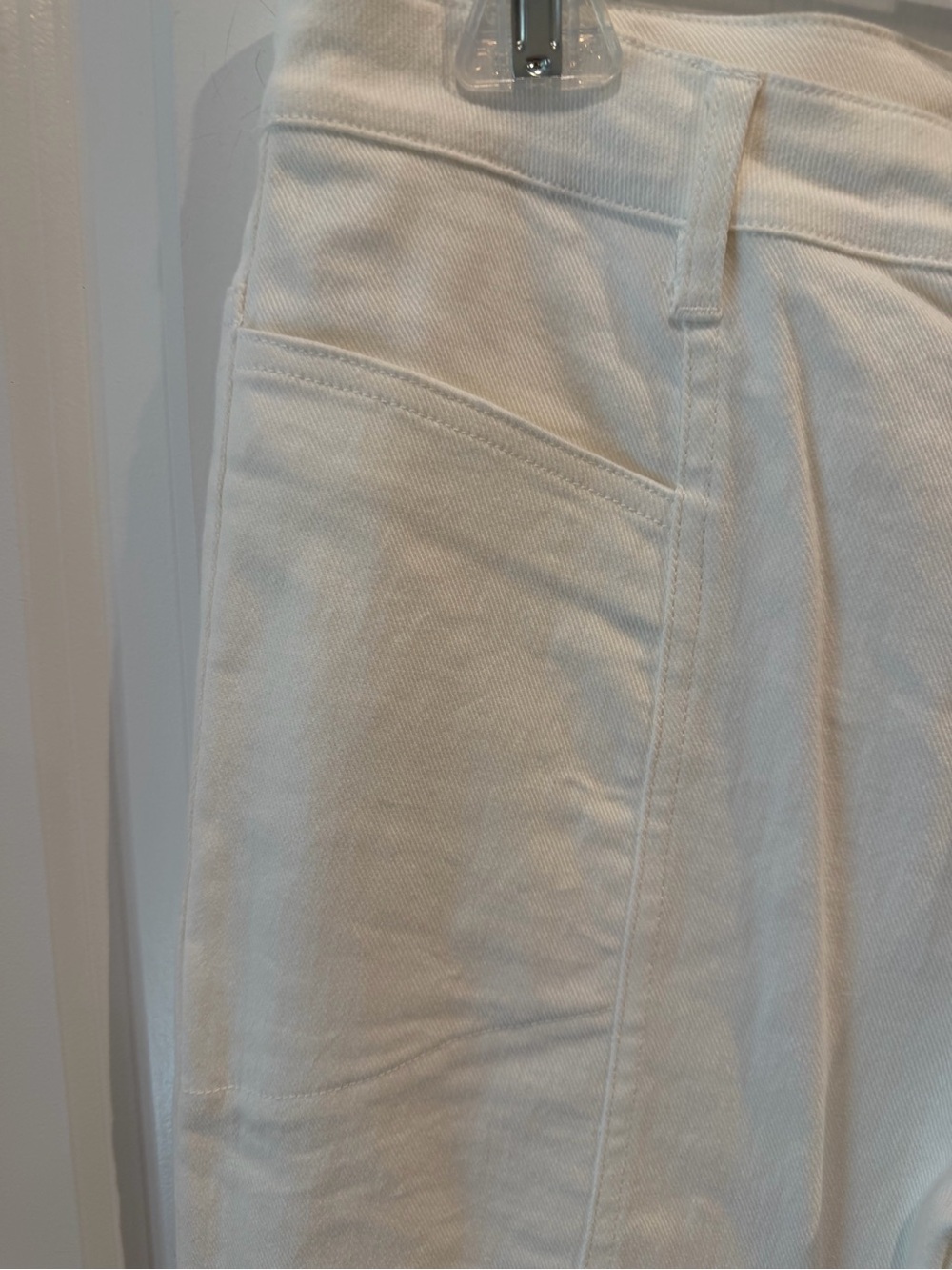 NWT Entro Off White Flared Jeans Size Large - Picture 15 of 16